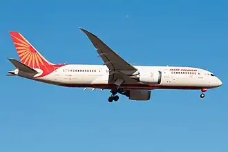 Le Boeing 787 d'Air India impliqué (VT-ANB) en approche de l'aéroport Melbourne-Tullamarine en décembre 2024, six mois avant l'accident.