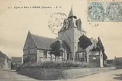 L'église vers 1904.