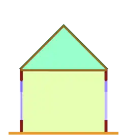 Nef unique à plafond en bois