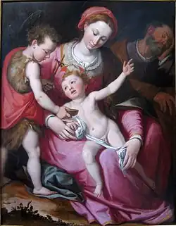 Santi di Tito, Sainte Famille.