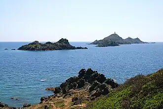 Les Îles Sanguinaires.