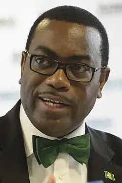 Banque africaine de développementAkinwumi Adesina,Président
