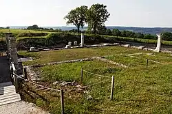 Le monument d'Ucuétis à Alésia