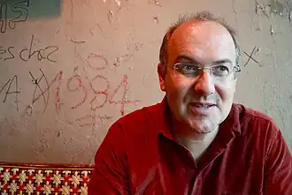 Alain Damasio en 2014.