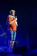 Alan Côté, directeur général et artistique du Festival en chanson de Petite-Vallée