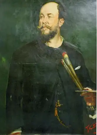 Fabien Henri Alasonière (1881), huile sur toile, musée de la Roche-sur-Yon.