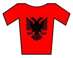 Description de l'image Albania jersey.jpg.
