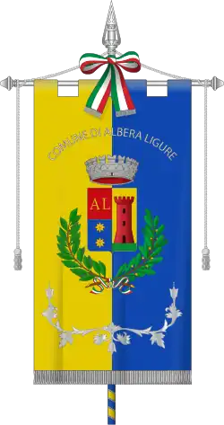 Drapeau de Albera Ligure