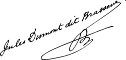 signature d'Albert Brasseur