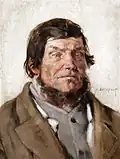 Albert Edelfelt:Carélien borgne.