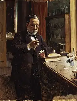Albert Edelfelt, Étude pour “Louis Pasteur”, 1885, Helsinki, Galerie nationale de Finlande.