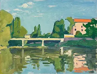 Moulin à Villennes, 1910, Richard Green fine paintings Londres.