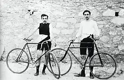 Léon Flameng et Paul Masson aux jeux d'Athènes en 1896