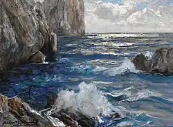 Vue des rochers des Faraglioni di Capri (sans date)