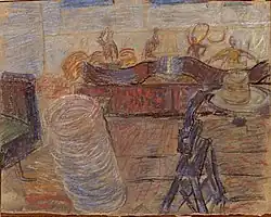 Dessin de 1948 (Albertina, Vienne).