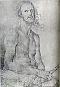 Albrecht DürerAutoportrait en homme de douleurs vers 1522