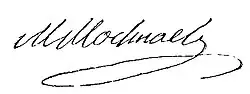 signature de Maurice Mochnacki