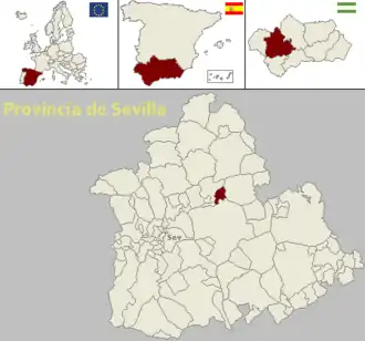 Localisation de Alcolea del Río