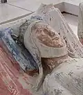 Gisant d'Aliénor d'Aquitaine.