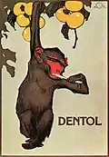 Affiche Dentol, 1914