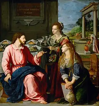 Christ, Marthe et Marie1605, Vienne.