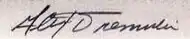 signature d'Alex Tremulis