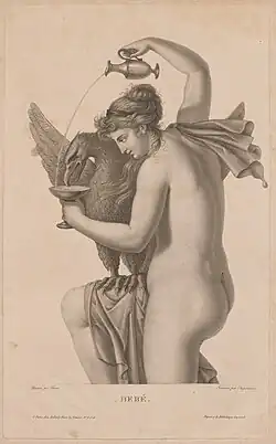 Hébé d'après Fleury (National Gallery of Art)