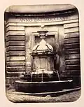 Fontaine des Galápagos, dans la rue de Hortaleza à Madrid, 1864.
