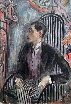 Nils von Dardel, Portrait d'Alfred Flechtheim, 1913