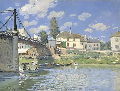 Le Pont de Villeneuve-la-Garenne (1872)New York, Metropolitan Museum of Art.
