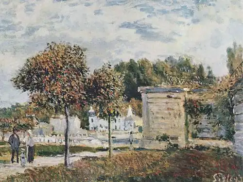 L'Abreuvoir à Marly (1875)Zurich, Kunsthaus.