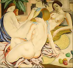 Mujeres indolentes, 1927, Musée national des Beaux-Arts de Buenos Aires