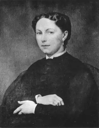 Portrait de sa sœur Alix Payen.