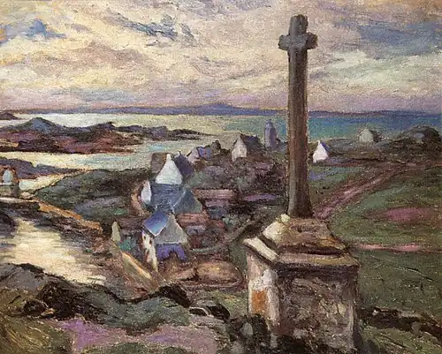 Allan Österlind : Maisons à Bréhat.