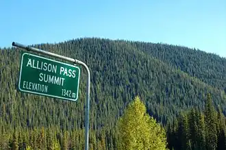 Image illustrative de l’article Col Allison