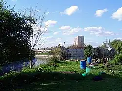 Autre type d'artificialisation (London's East End).