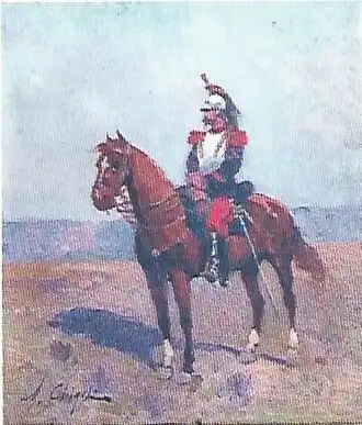 Un cavalier (1870), localisation inconnue.