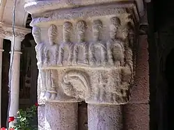 Chapiteau roman : danse de Salomé.