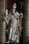 Statue de saint Rupert