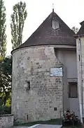 La tour ouest des remparts