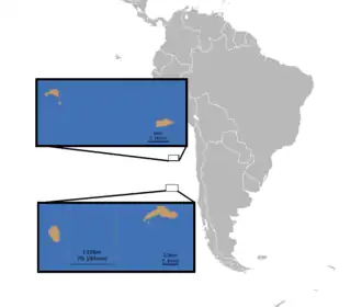 Description de l'image America del sur + islas fernandez y desventuradas.png.
