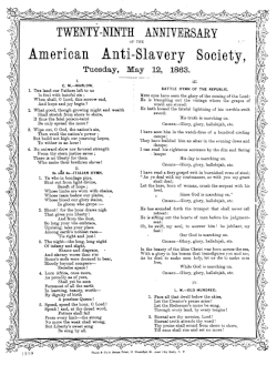 Programme du 29e&nbsp;anniversaire de l'American Anti-Slavery Society