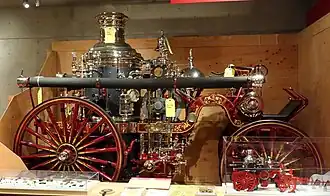 American LaFrance Steam Pumper, used by Oakland Fire Department
