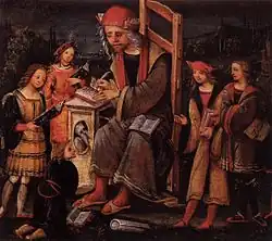 Saint Cassiano, Pinacothèque de Brera, Milan