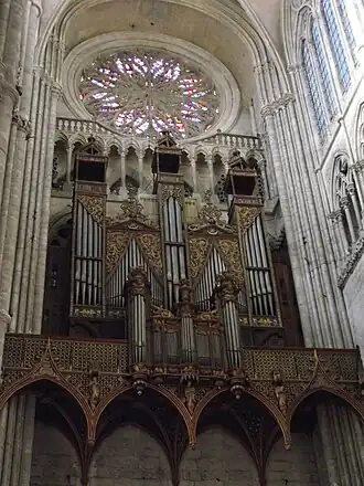 Orgue de tribune de la cathédrale Notre-Dame d'Amiens