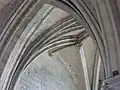 Clé de voûte, dans la cathédrale Notre-Dame à Amiens.