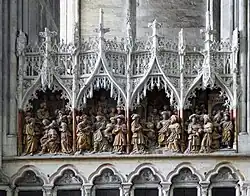 Haut-relief représentant la légende de saint Jacques le Majeur