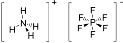 Image illustrative de l’article Hexafluorophosphate d'ammonium
