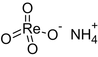 Image illustrative de l’article Perrhénate d'ammonium