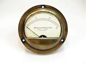 Ampèremètre analogique
